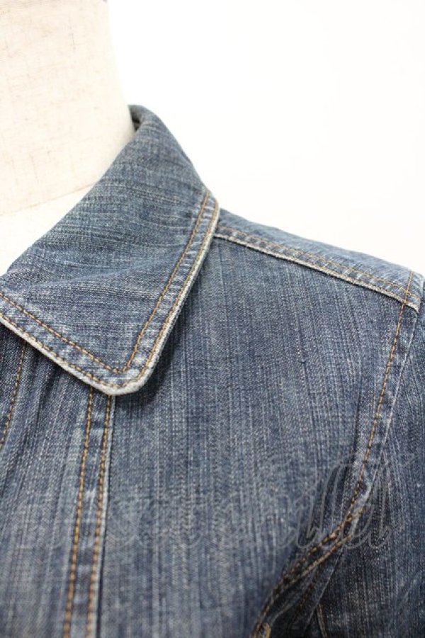 画像3: INGEBORG / デニムジャケット  青デニム I-26-03-25-038-LO-BL-SA-ZI (3)