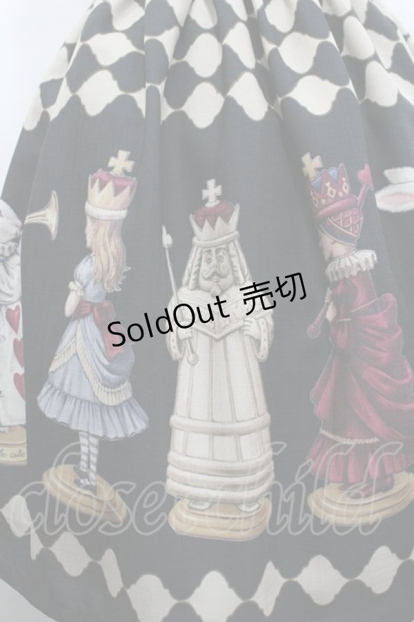 画像3: Emily Temple cute / CHESS!!コンビネーションワンピース  ブラック I-26-03-25-046-ET-OP-SA-ZI (3)