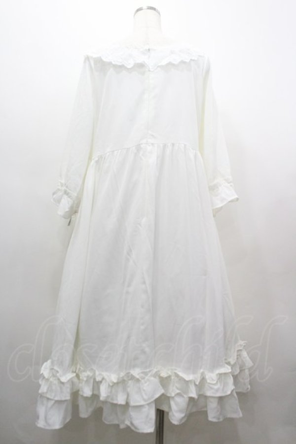 画像2: Princess Flower Garden / TT*KRSフリルOP LL 淡白 I-26-03-25-052-PU-TO-SA-ZI (2)