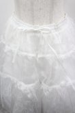画像2: axes femme kawaii / オーガンジーパニエ  白 I-26-03-25-072-AX-SK-SA-ZI (2)