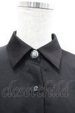 画像3: ililil / 着物袖風シャツ  黒 I-26-03-25-009-PU-BL-SA-ZI (3)