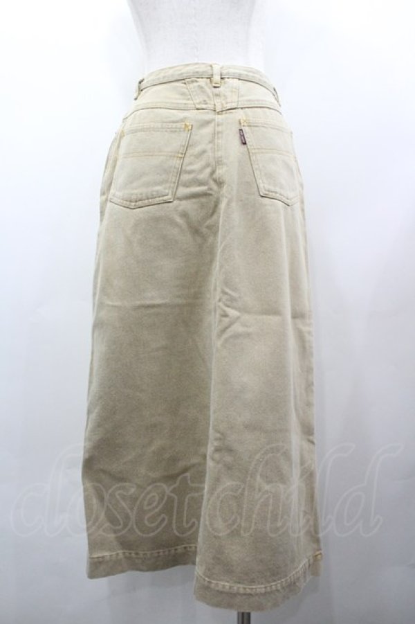 画像4: INGEBORG / マーガレットワッペンスカート  ベージュ I-26-03-25-089-LO-SK-SA-ZI (4)