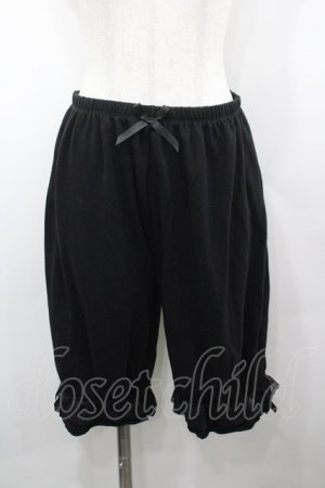 画像: LOLITAその他(お買取対象外) / レースリボンドロワーズ  黒 I-26-03-25-092-LO-PA-SA-ZI