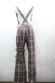 画像3: ALICE and the PIRATES / A/Pタータンチェック柄ロングパンツ  ブラウン I-26-03-25-093-PA-OP-SA-ZI (3)