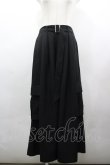 画像1: CIVARIZE / Wide cargo drape pants  黒 I-26-03-25-097-GO-PA-SA-ZI (1)