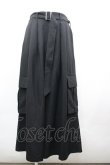 画像5: CIVARIZE / Wide cargo drape pants  黒 I-26-03-25-097-GO-PA-SA-ZI (5)