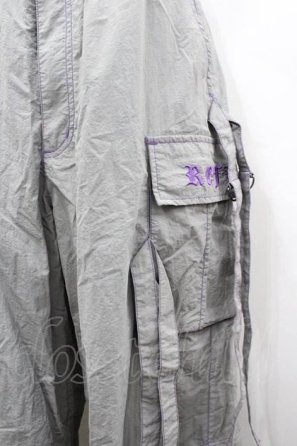 画像2: REFLEM / セパレートワイドアジャスターパンツ  グレー I-26-03-25-098-PU-PA-SA-ZI (2)