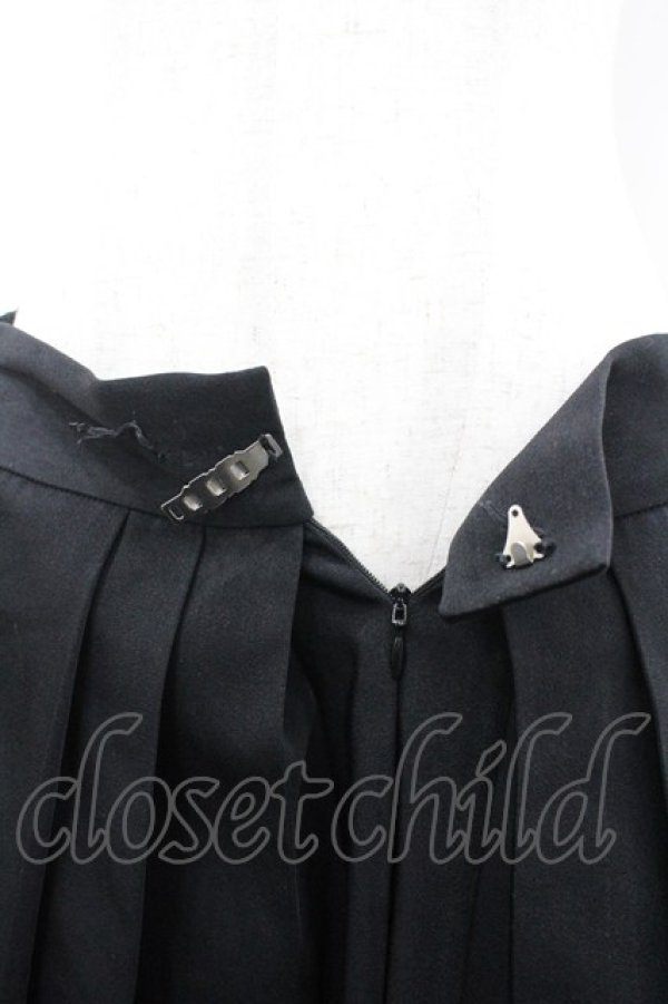 画像2: ililil / プリーツ風パンツ  黒 I-26-03-25-099-PU-PA-SA-ZI (2)