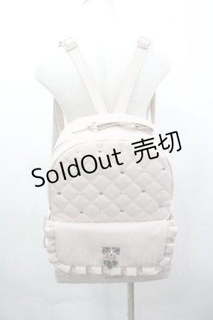 画像: NOEMIE / キルティングA4リュック  ピンク I-26-03-25-107-LO-BG-TE-ZI