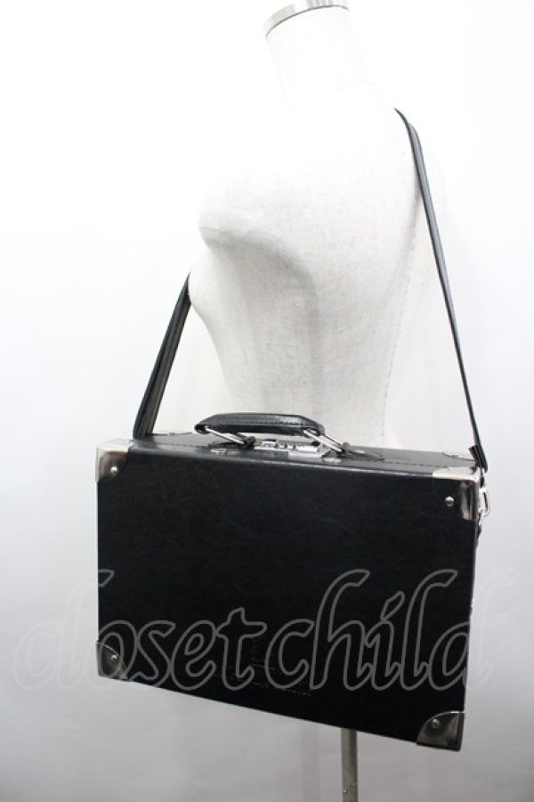 画像1: Moi-meme-Moitie / 燭台ロゴトランク  ブラック I-26-03-25-108-MO-BG-SA-ZI (1)