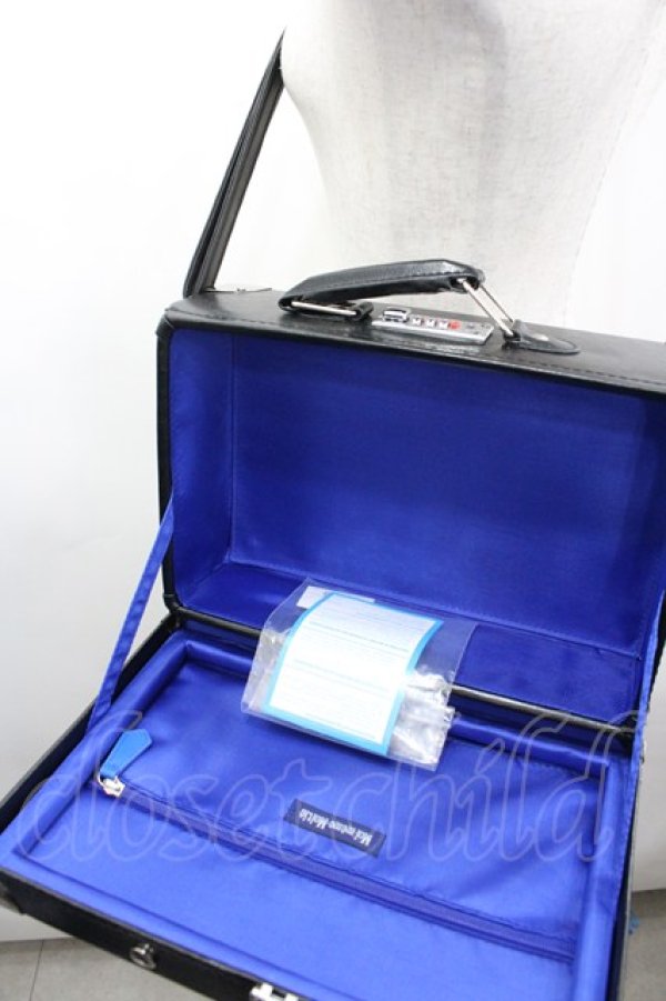 画像4: Moi-meme-Moitie / 燭台ロゴトランク  ブラック I-26-03-25-108-MO-BG-SA-ZI (4)