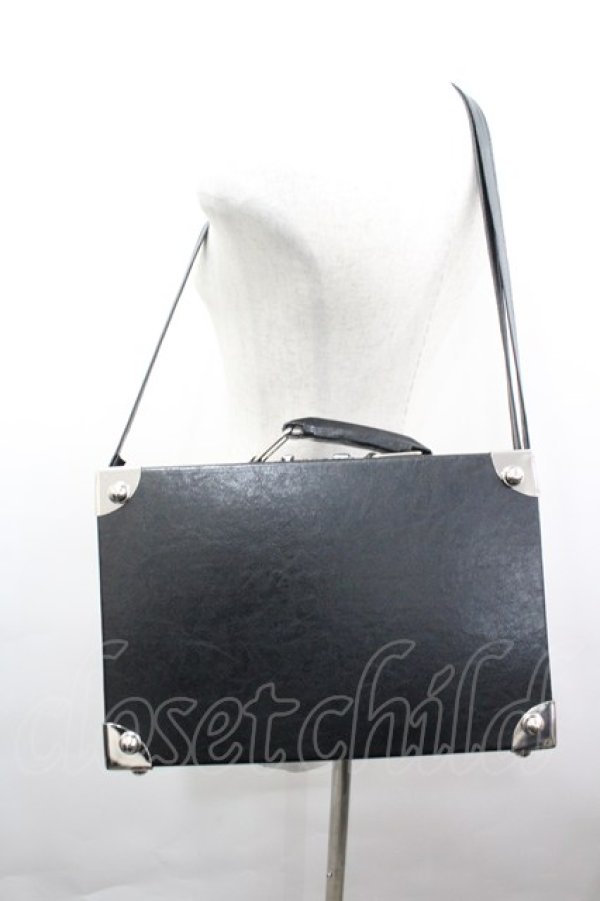 画像5: Moi-meme-Moitie / 燭台ロゴトランク  ブラック I-26-03-25-108-MO-BG-SA-ZI (5)