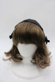 画像1: m petit by misako / TT*AMヘッドドレス  黒 I-26-03-25-110-LO-AC-TE-ZI (1)