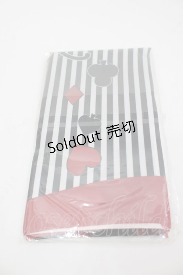 画像2: Physical Drop / タータンキャット柄タイツ  赤×黒×白 I-26-03-25-120-LO-ZA-TE-ZI (2)