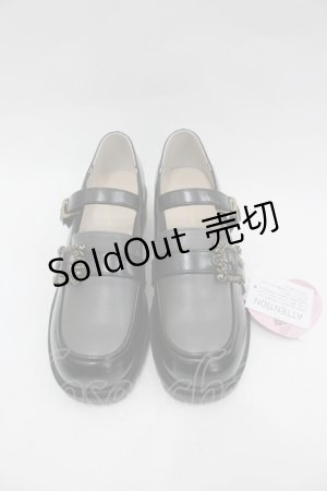 画像: m petit by misako / AMハイショクローファー L 中黒 I-26-03-25-122-LO-SH-TE-ZI