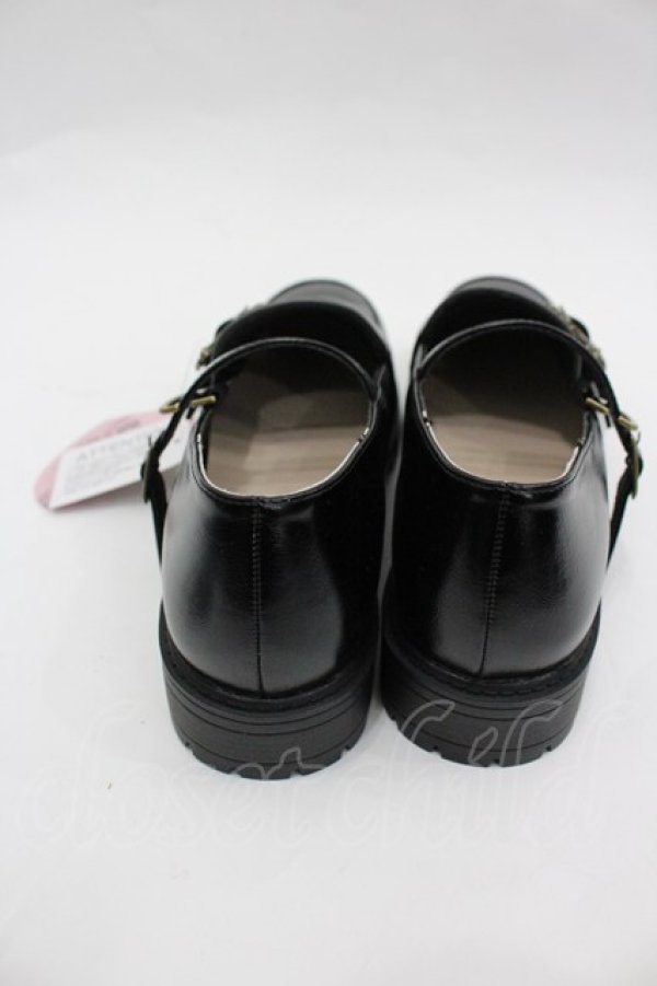 画像3: m petit by misako / AMハイショクローファー L 中黒 I-26-03-25-122-LO-SH-TE-ZI (3)