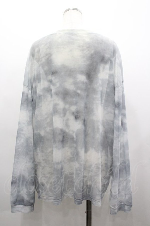 画像2: NOVESSEL / シースルートップス  グレー I-26-03-25-014-PU-TO-SA-ZI (2)