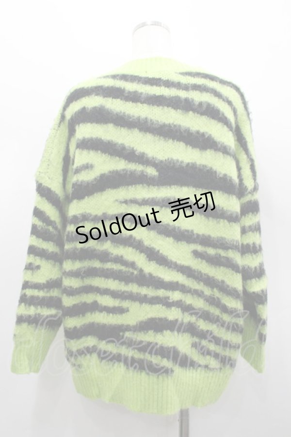 画像2: HELL CAT PUNKS / モヘアニット  グリーン I-26-03-25-015-PU-TO-SA-ZI (2)