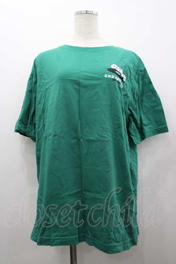 画像1: Candy Stripper / C.N.D RECORDS Tシャツ XL グリーン I-26-03-25-016-PU-TS-SA-ZI (1)