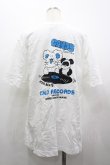 画像2: Candy Stripper / C.N.D RECORDS Tシャツ XL オフホワイト I-26-03-25-018-PU-TS-SA-ZI (2)