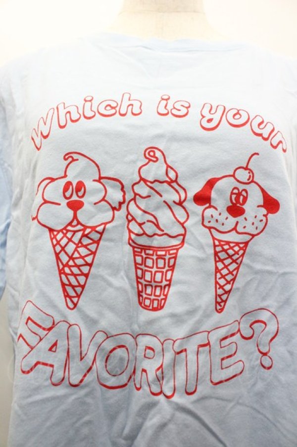 画像3: Candy Stripper / MY FAVORITE Tシャツ XL ライトブルー I-26-03-25-019-PU-TS-SA-ZI (3)