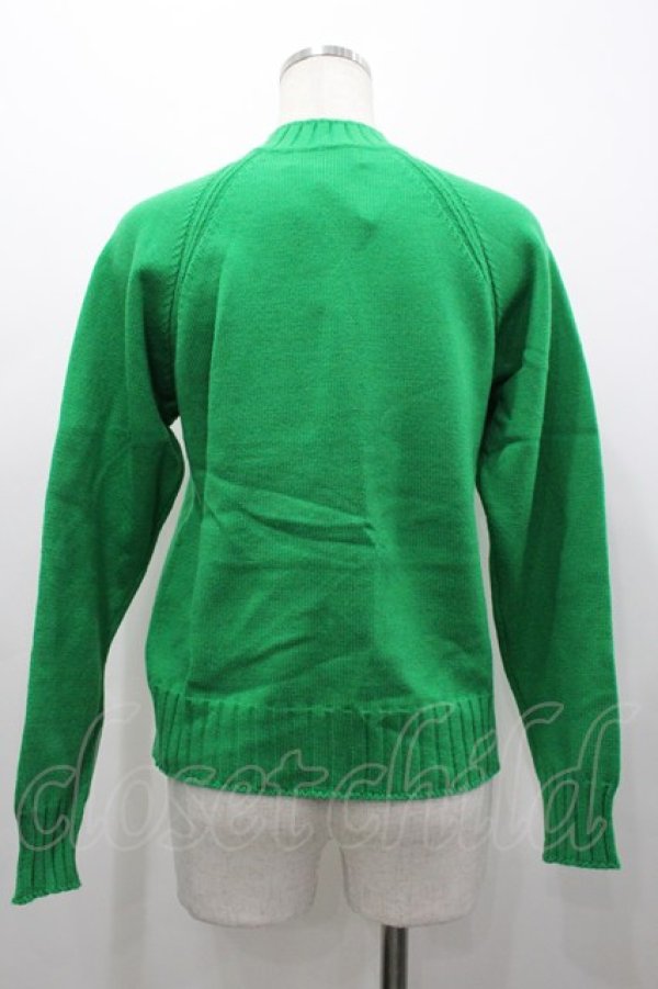 画像3: HYSTERIC GLAMOUR /ACK CATジャカードセーター  グリーン I-26-03-25-022-PU-TO-SA-ZI (3)