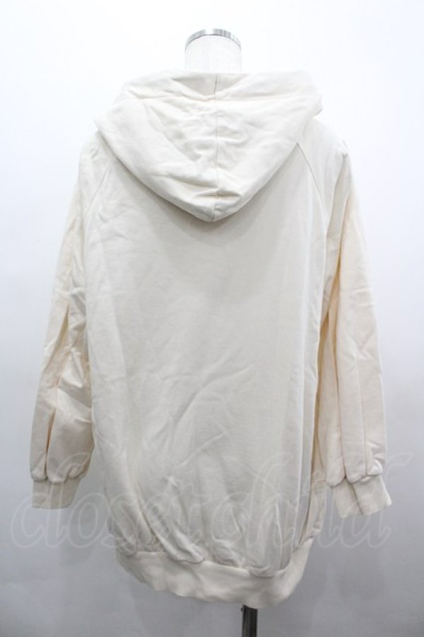 画像2: INGEBORG / ミニ裏毛パーカー  アイボリー I-26-03-25-025-LO-TO-SA-ZI (2)