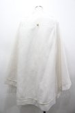 画像2: axes femme / ダブルボタンケープコート  白 I-26-03-25-030-AX-CO-SA-ZI (2)