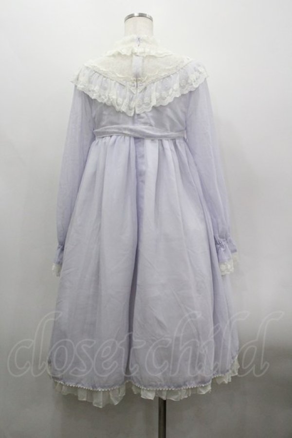 画像3: BABY,THE STARS SHINE BRIGHT / Fluffy Dream Ribbonナイティワンピース  ラベンダー I-26-03-30-028-BA-OP-SA-ZI (3)