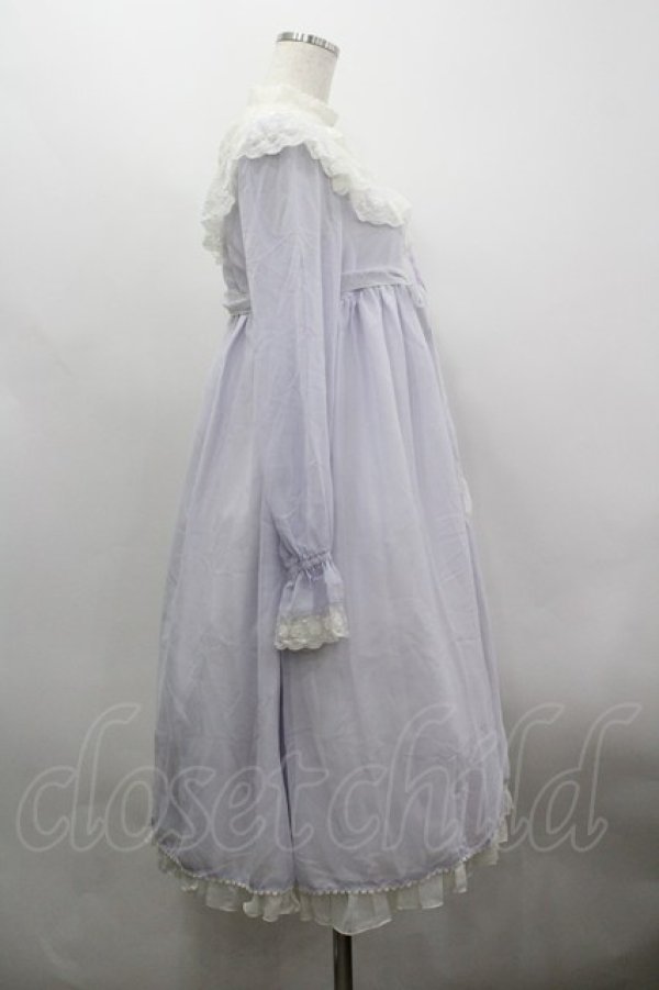 画像4: BABY,THE STARS SHINE BRIGHT / Fluffy Dream Ribbonナイティワンピース  ラベンダー I-26-03-30-028-BA-OP-SA-ZI (4)