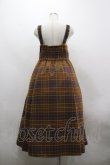 画像3: axes femme / タータンチェック柄ジャンスカ M ブラウン I-26-03-30-035-AX-OP-TE-ZI (3)