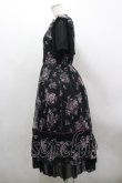 画像2: axes femme / フラワーレースワンピース F 黒 I-26-03-30-038-AX-OP-TE-ZI (2)