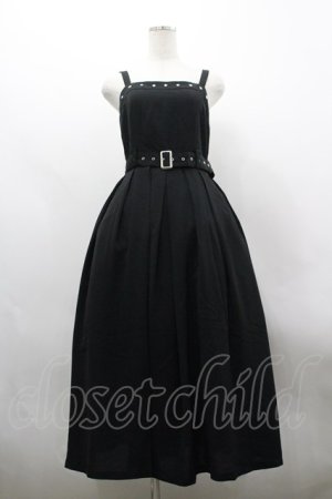 画像: axes femme / スタッズジャンスカ F 黒 I-26-03-30-039-AX-OP-TE-ZI