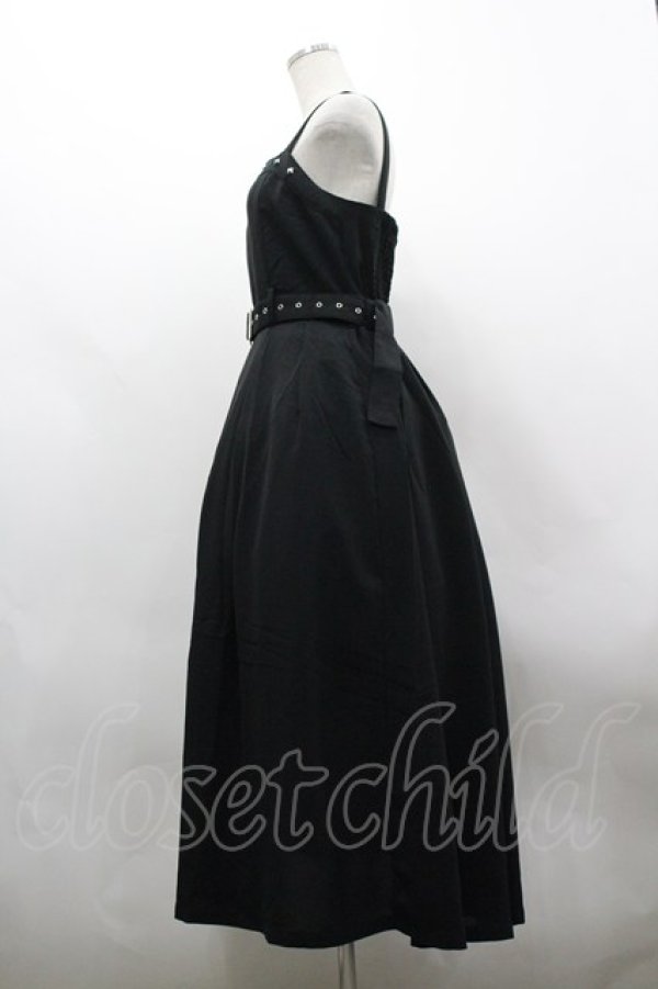 画像2: axes femme / スタッズジャンスカ F 黒 I-26-03-30-039-AX-OP-TE-ZI (2)