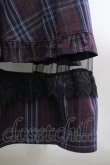 画像6: axes femme / タータンチェックジャンスカ F ワイン I-26-03-30-041-AX-OP-TE-ZI (6)
