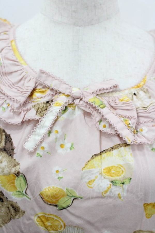 画像5: PINK HOUSE / ハニーレモンテディプリントミディワンピース  ピンク I-26-03-30-052-LO-OP-SA-ZI (5)