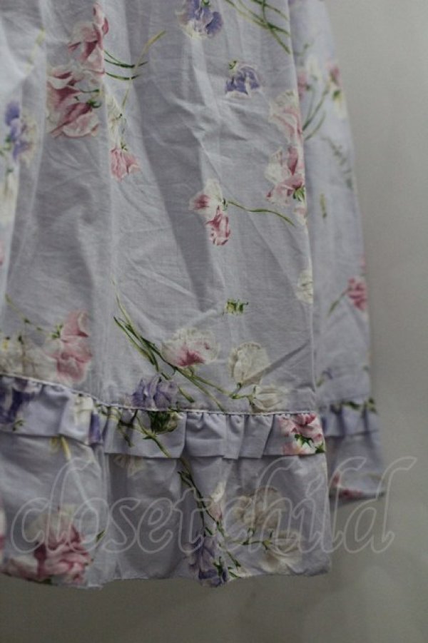 画像6: PINK HOUSE / スイートピープリントワンピース  ラベンダー I-26-03-30-057-LO-OP-SA-ZI (6)