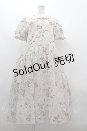 画像: PINK HOUSE / スイーツスプリングバニープリントワンピース  ピンク I-26-03-30-059-LO-OP-SA-ZI