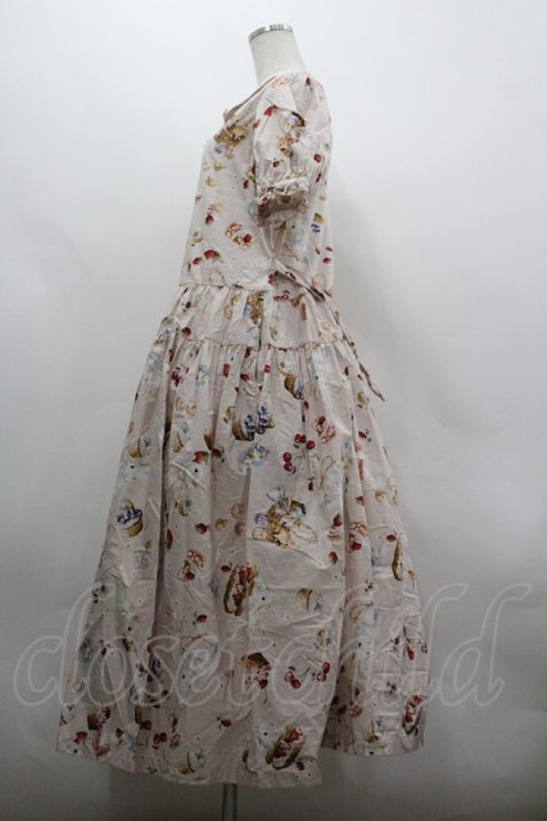 画像2: PINK HOUSE / スイーツスプリングバニープリントワンピース  ピンク I-26-03-30-059-LO-OP-SA-ZI (2)