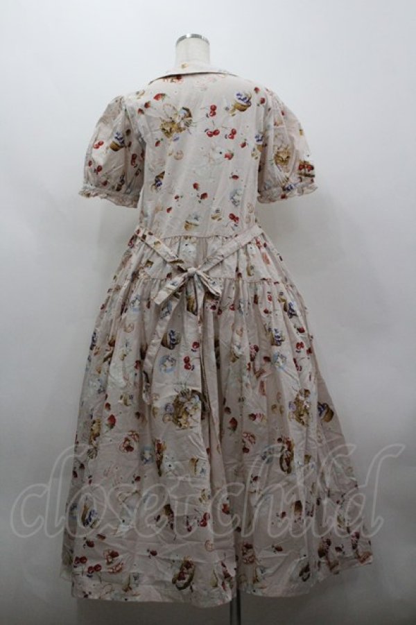 画像3: PINK HOUSE / スイーツスプリングバニープリントワンピース  ピンク I-26-03-30-059-LO-OP-SA-ZI (3)