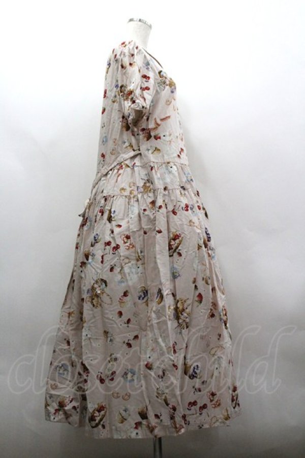 画像4: PINK HOUSE / スイーツスプリングバニープリントワンピース  ピンク I-26-03-30-059-LO-OP-SA-ZI (4)