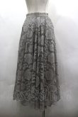 画像3: axes femme / レースサーキュラースカート F グレー I-26-03-30-063-AX-SK-TE-ZI (3)