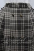 画像5: axes femme / フロッキーチェックスカート M 茶 I-26-03-30-069-AX-SK-TE-ZI (5)