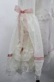 画像4: Mademoiselle Pearl（海外ロリータブランド） / シフォンフリルリボンブラウス  アイボリー I-26-03-30-011-PU-BL-SA-ZI (4)