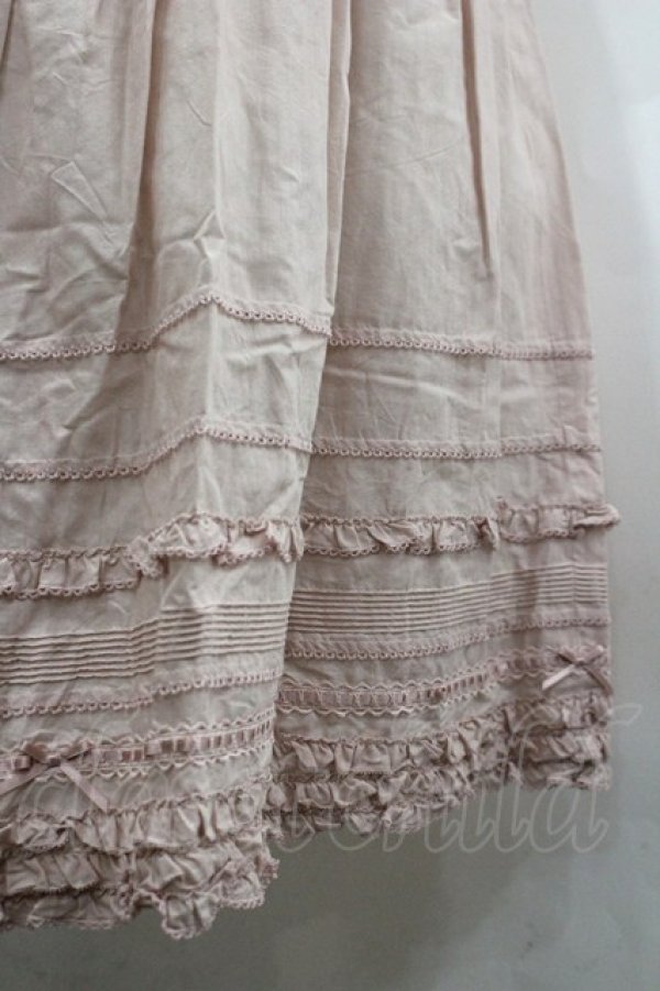 画像5: PINK HOUSE / ローンフリルミディスカート  ピンク I-26-03-30-073-LO-SK-SA-ZI (5)