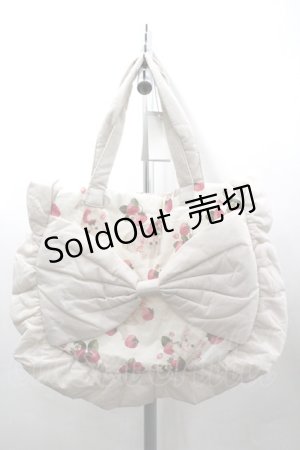 画像: alcali / 青木美沙子コラボ ノベルティサコッシュ  白Ｘピンク I-26-03-30-080-LO-BG-SA-ZI