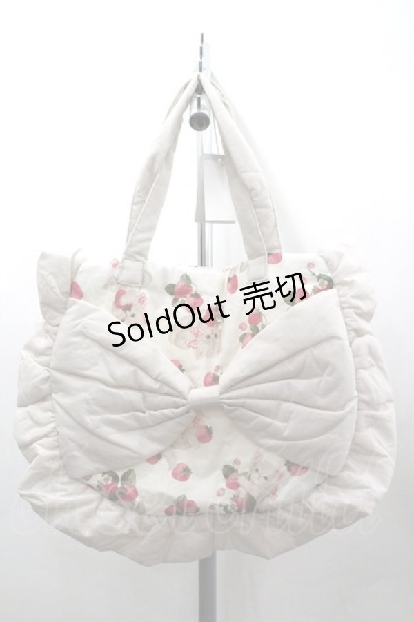 画像1: alcali / 青木美沙子コラボ ノベルティサコッシュ  白Ｘピンク I-26-03-30-080-LO-BG-SA-ZI (1)