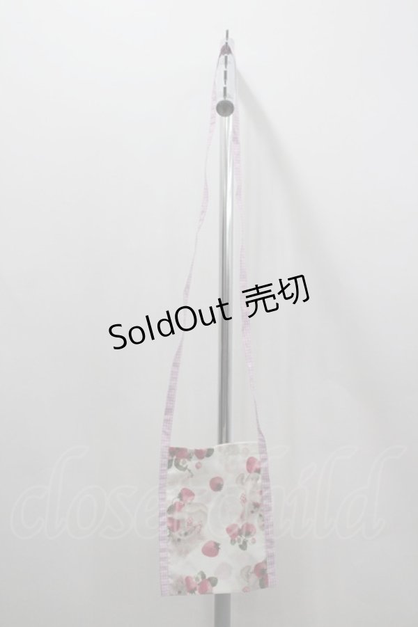 画像2: alcali × misako aoki / サイベリアンストロベリートートバッグ  アイボリー I-26-03-30-081-GO-BG-SA-ZI (2)