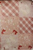 画像4: PINK HOUSE / バラ園うさぎ柄パッチワークプリントトラベルケース  ピンク I-26-03-30-082-LO-ZA-SA-ZI (4)