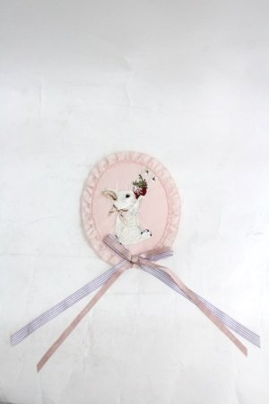 画像: PINK HOUSE / スイーツスプリングバニーワッペンブローチ  ピンク I-26-03-30-084-LO-ZA-SA-ZI